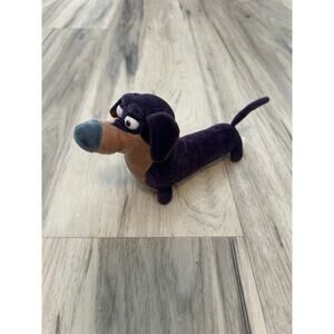 Open Season Mr. Weenie Brown Black Plush Sony 2008 7" Wiener Dog Puppy Dachshund